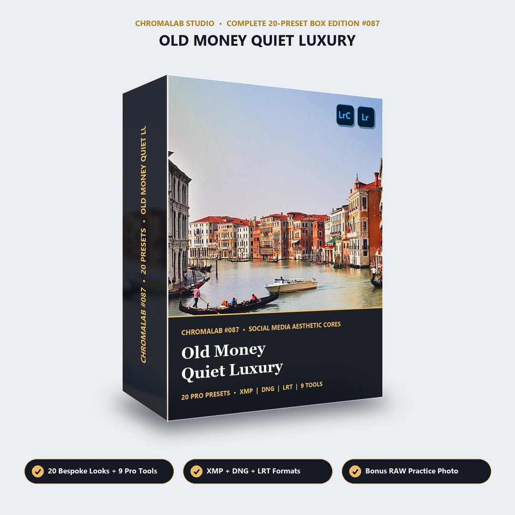 Old Money Quiet Luxury - 3D Software Box