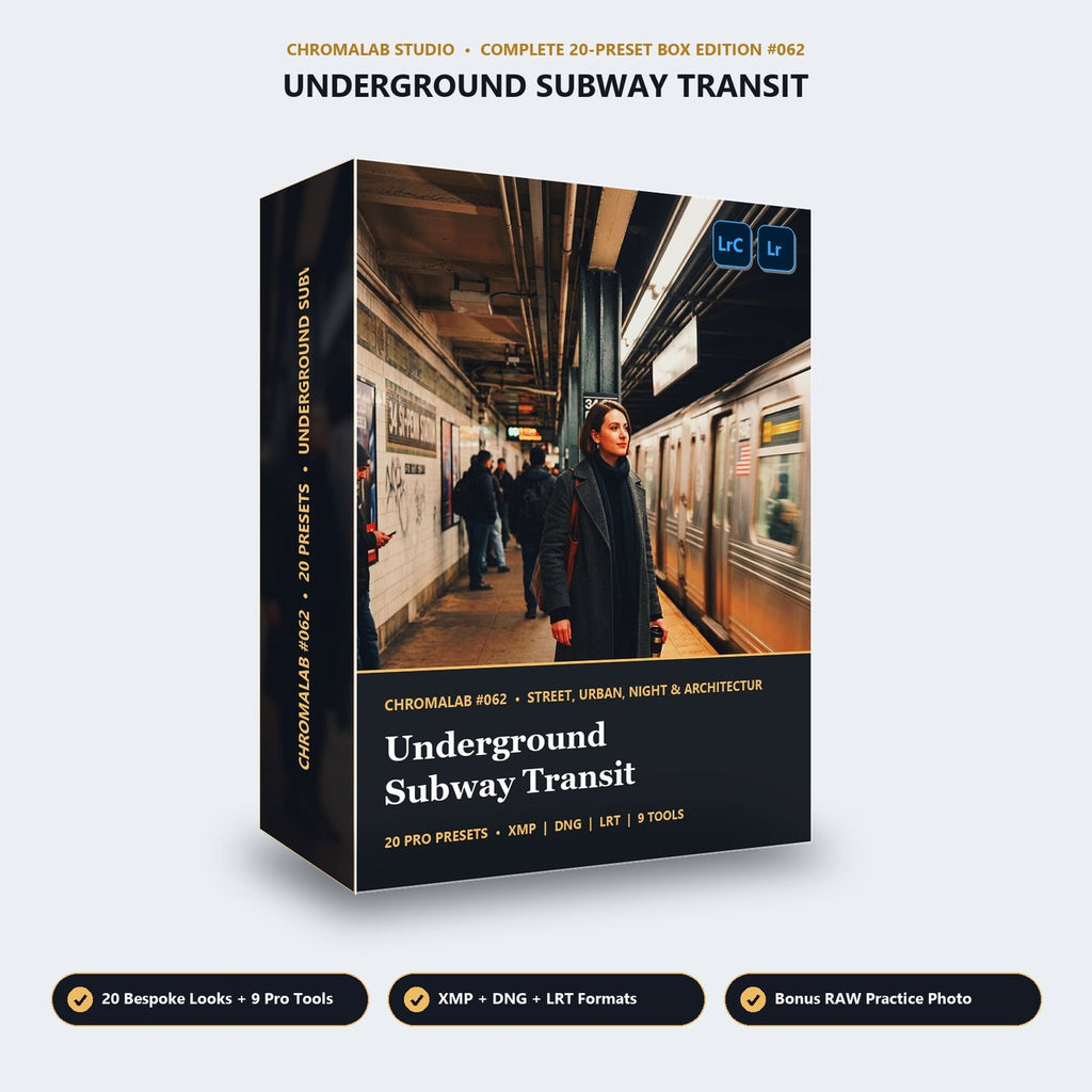 Underground Subway Transit - 3D Software Box