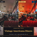 Vintage Americana Diners — 20 Lightroom Presets (Mobile & Desktop) - Cover