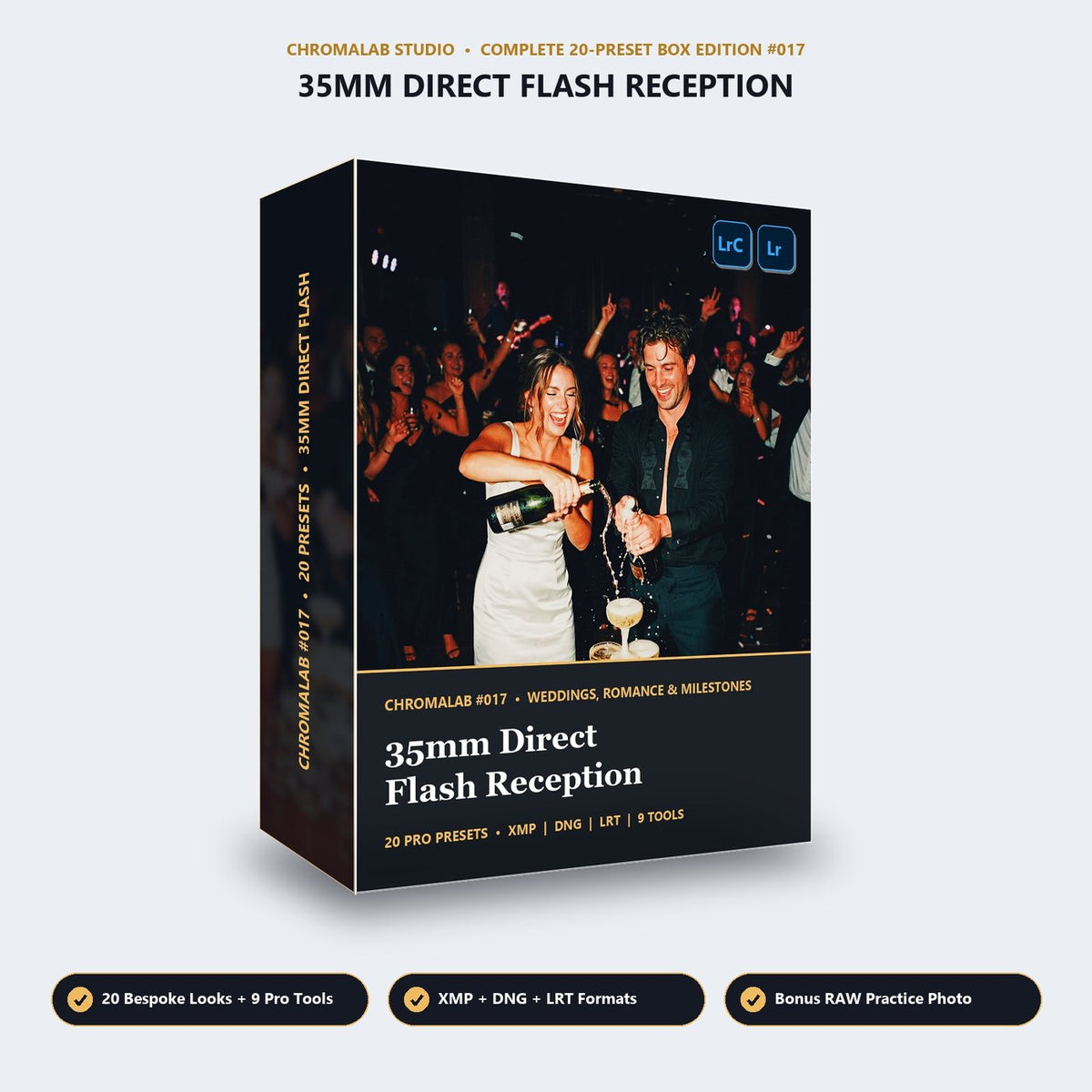 35mm Direct Flash Reception - 3D Software Box