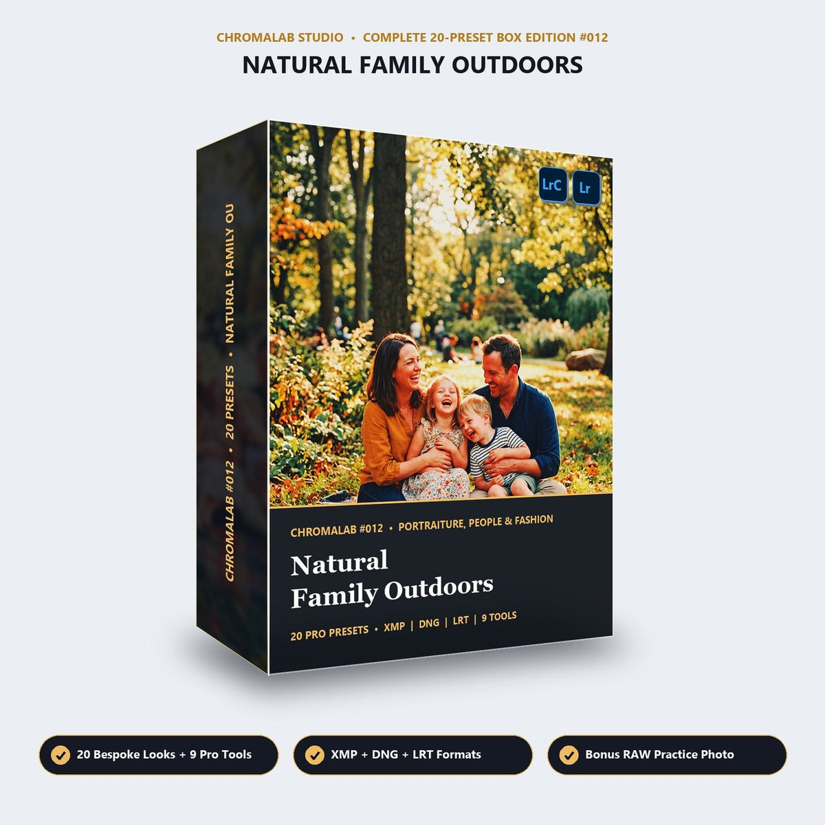 Natural Family Outdoors - 3D Software Box
