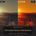 DJI Action Drone Vivid Horizon — 20 Lightroom Presets (Mobile & Desktop) - Cover