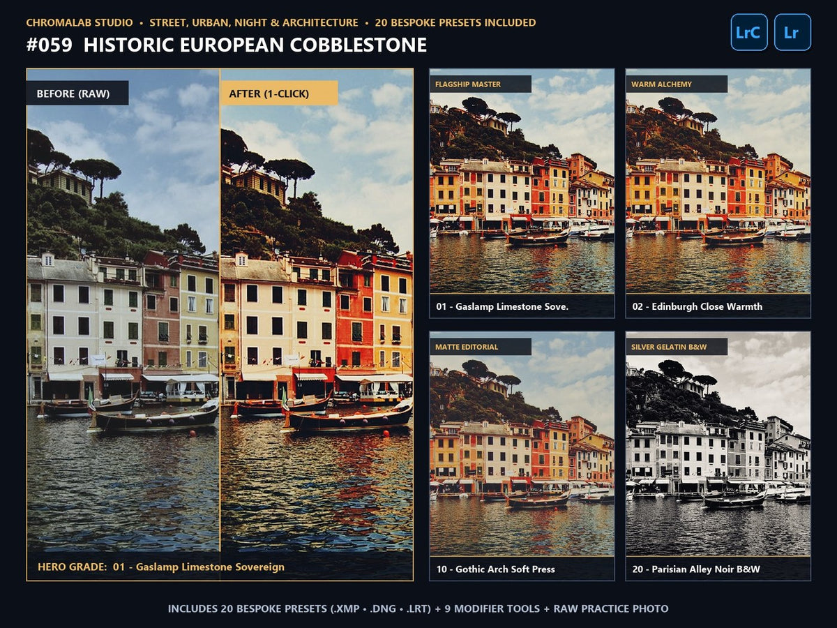 Lookbook Showcase #059 - Historic European Cobblestone