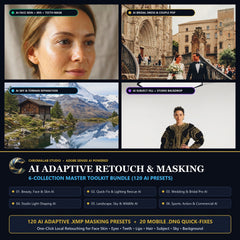 ChromaLab AI Adaptive Retouch & Masking Toolkit Bundle (6 Collections — 120 AI Presets)