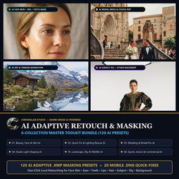 ChromaLab AI Adaptive Retouch & Masking Toolkit Bundle (6 Collections — 120 AI Presets)