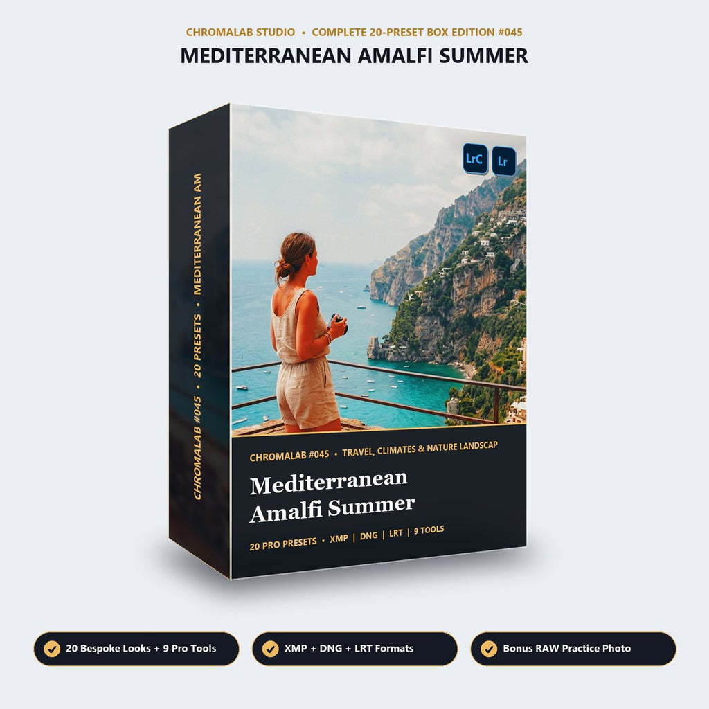 Mediterranean Amalfi Summer - 3D Software Box