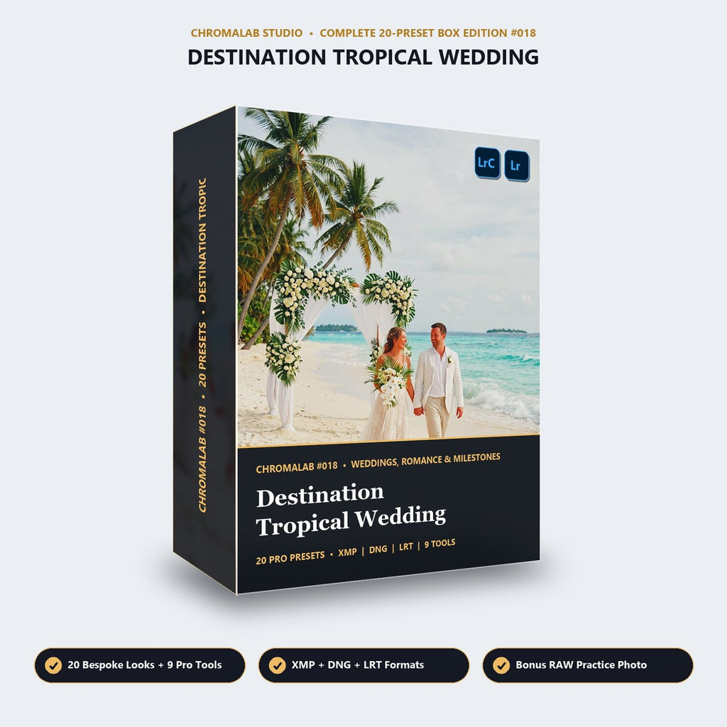 Destination Tropical Wedding - 3D Software Box