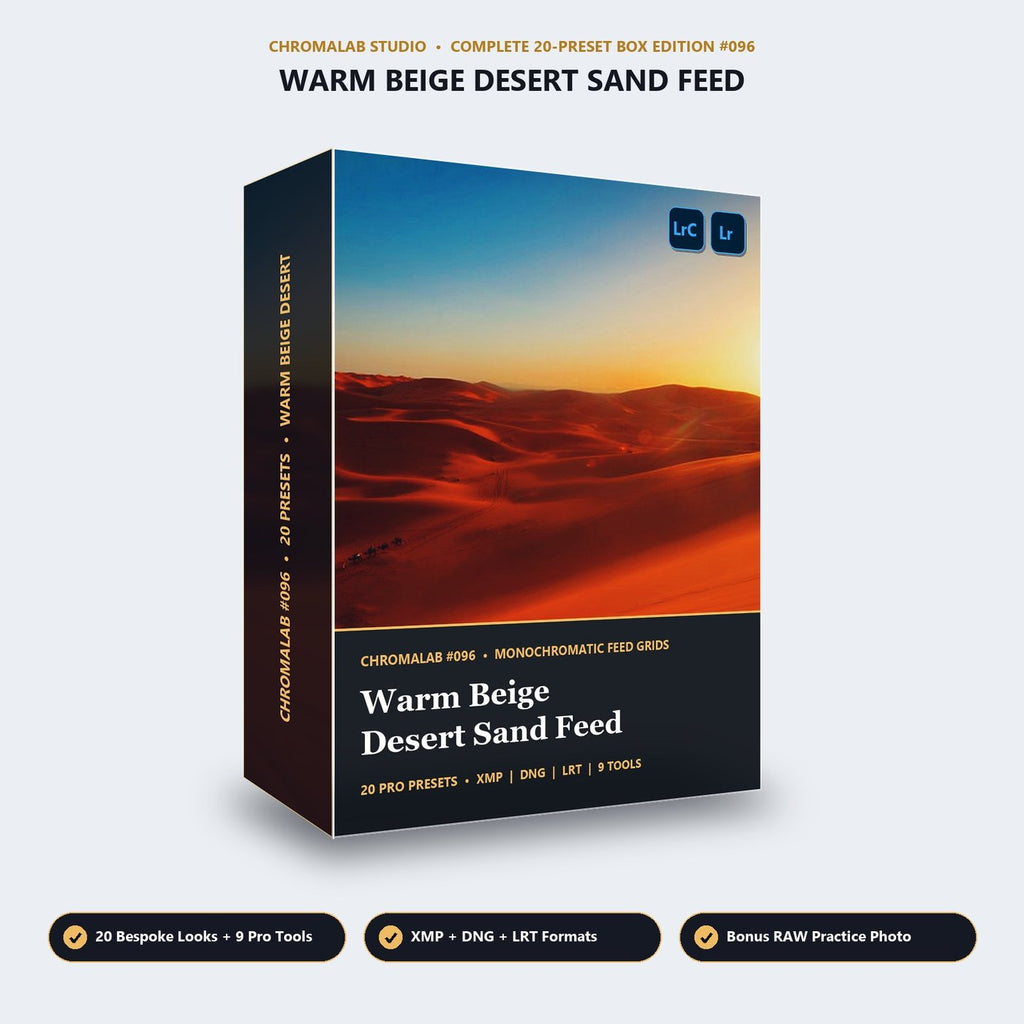 Warm Beige Desert Sand Feed - 3D Software Box