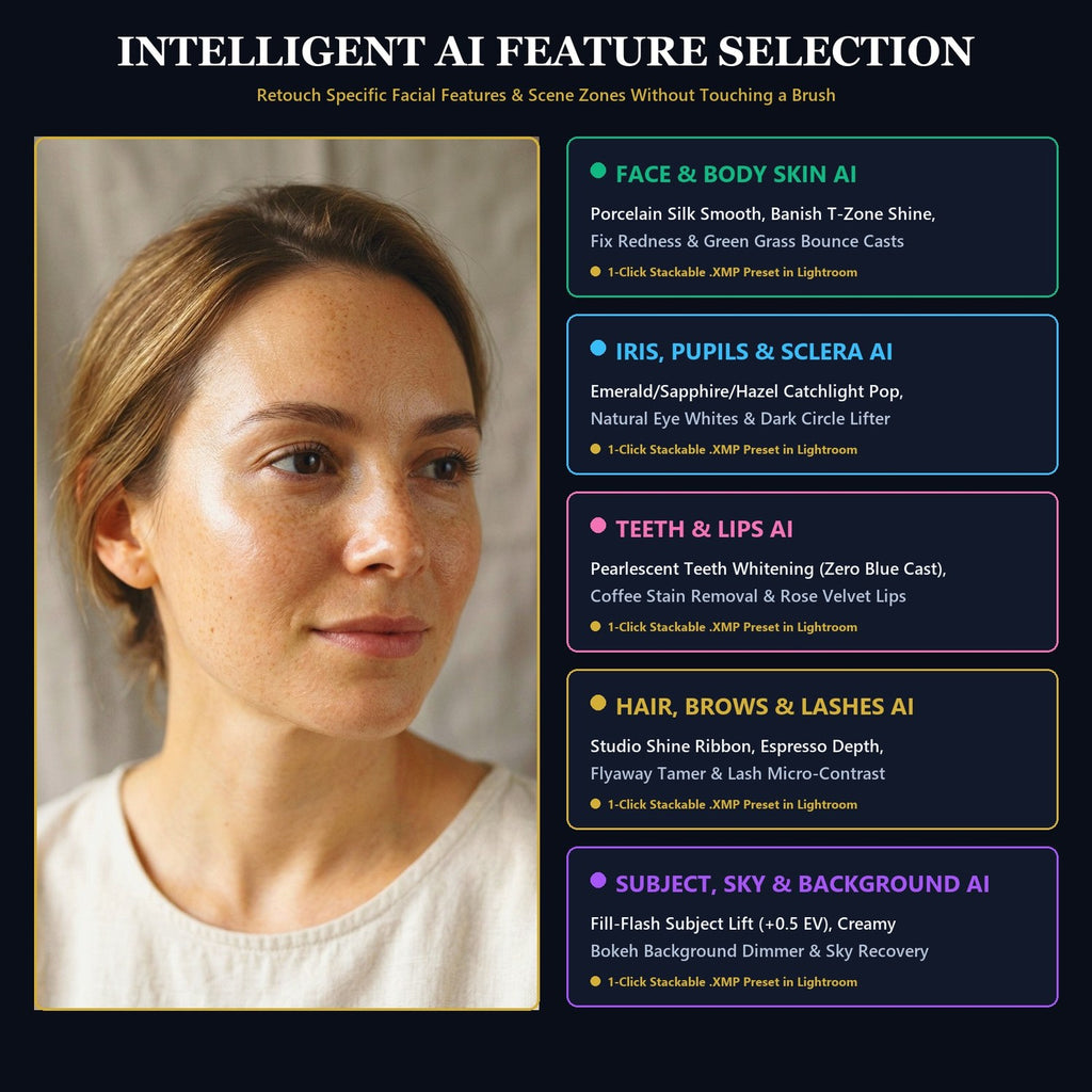 AI Facial Feature & Scene Selection Breakdown