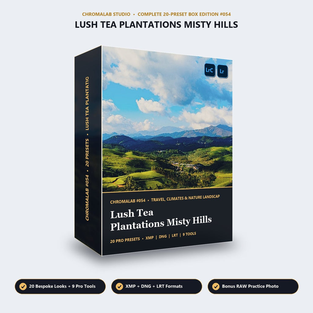 Lush Tea Plantations Misty Hills - 3D Software Box