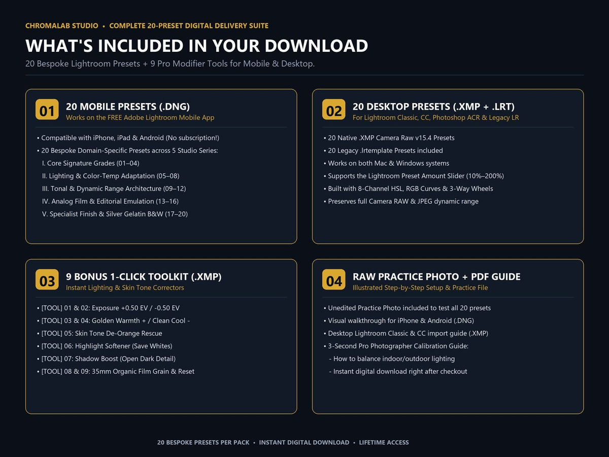 What's Included Infographic