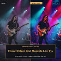 Concert Stage Red Magenta LED Fix — 20 Lightroom Presets (Mobile & Desktop) - Cover