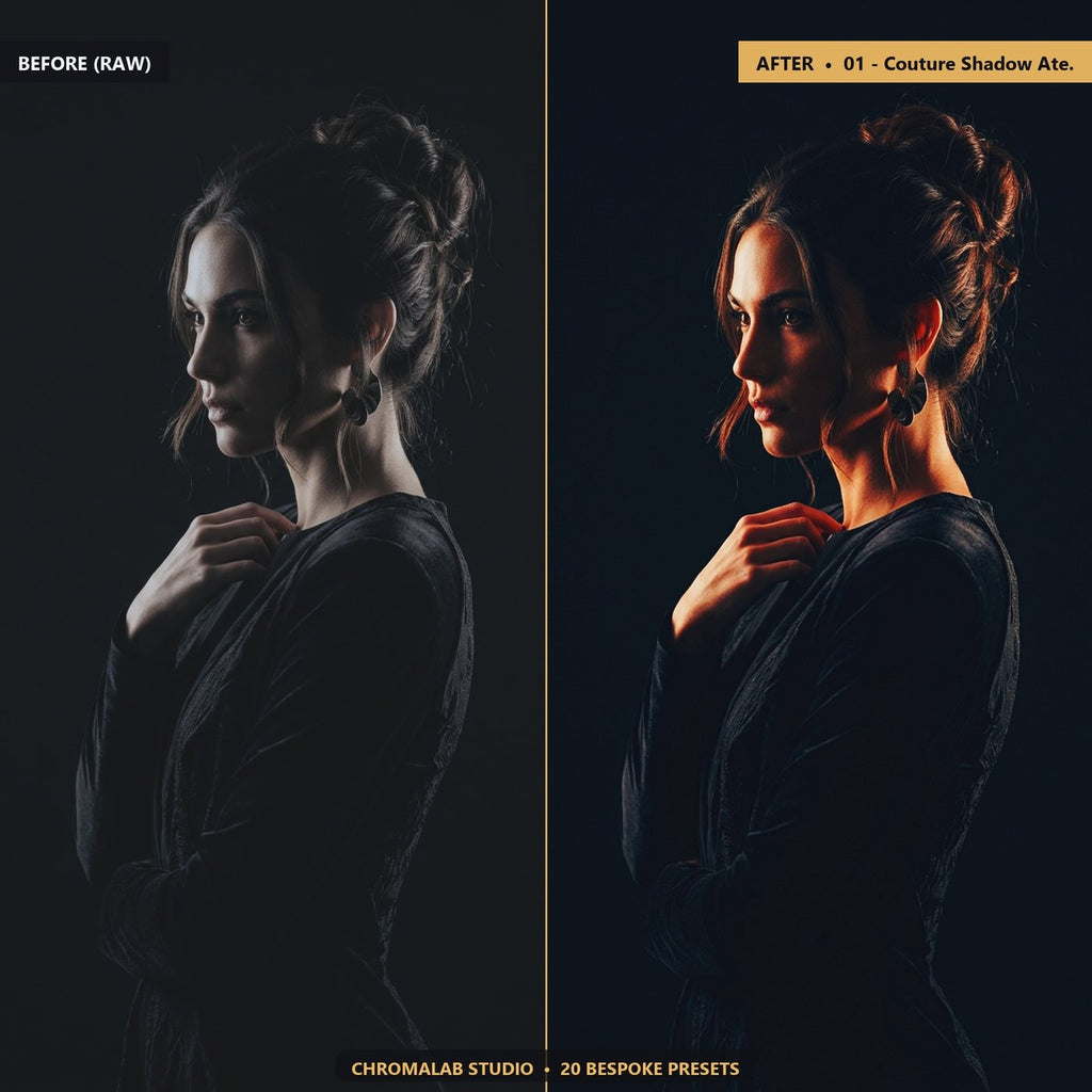 High Fashion Low Key - Before & After Split