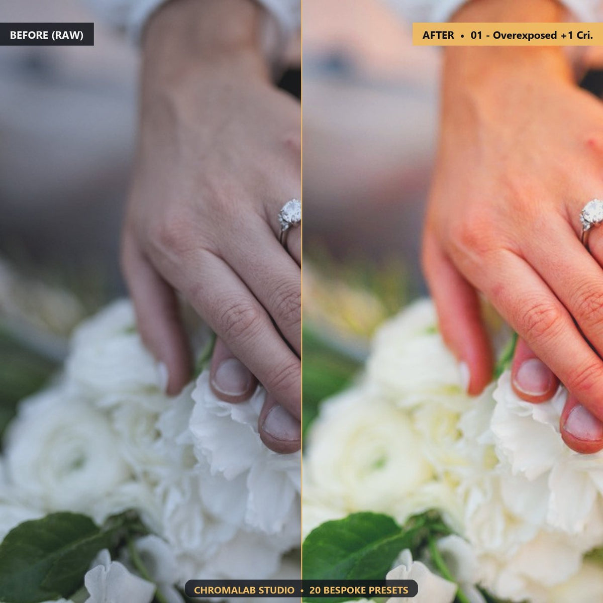 Fujifilm Pro 400H Clean - Before & After Split