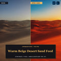 Warm Beige Desert Sand Feed — 20 Lightroom Presets (Mobile & Desktop) - Cover