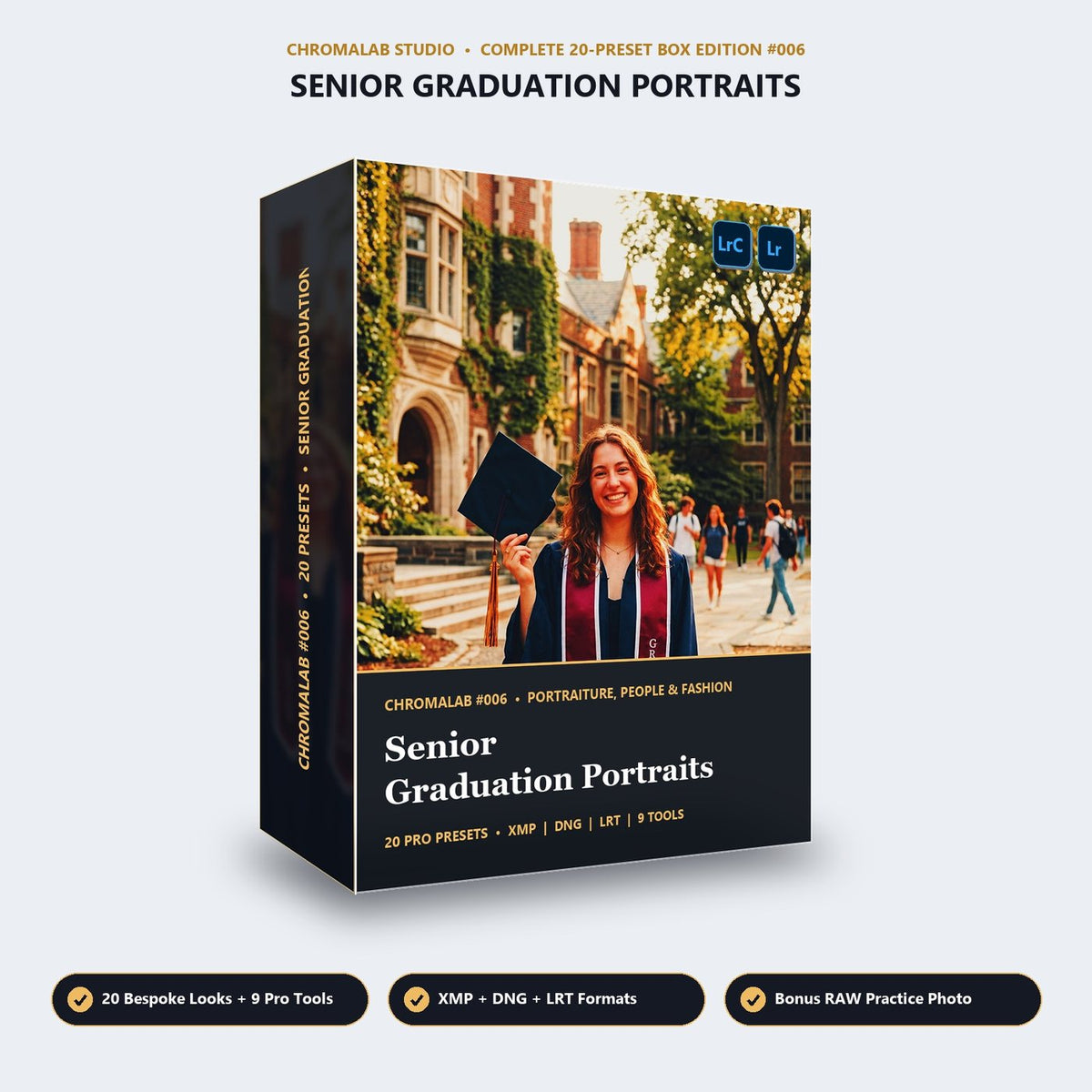 Senior Graduation Portraits - 3D Software Box