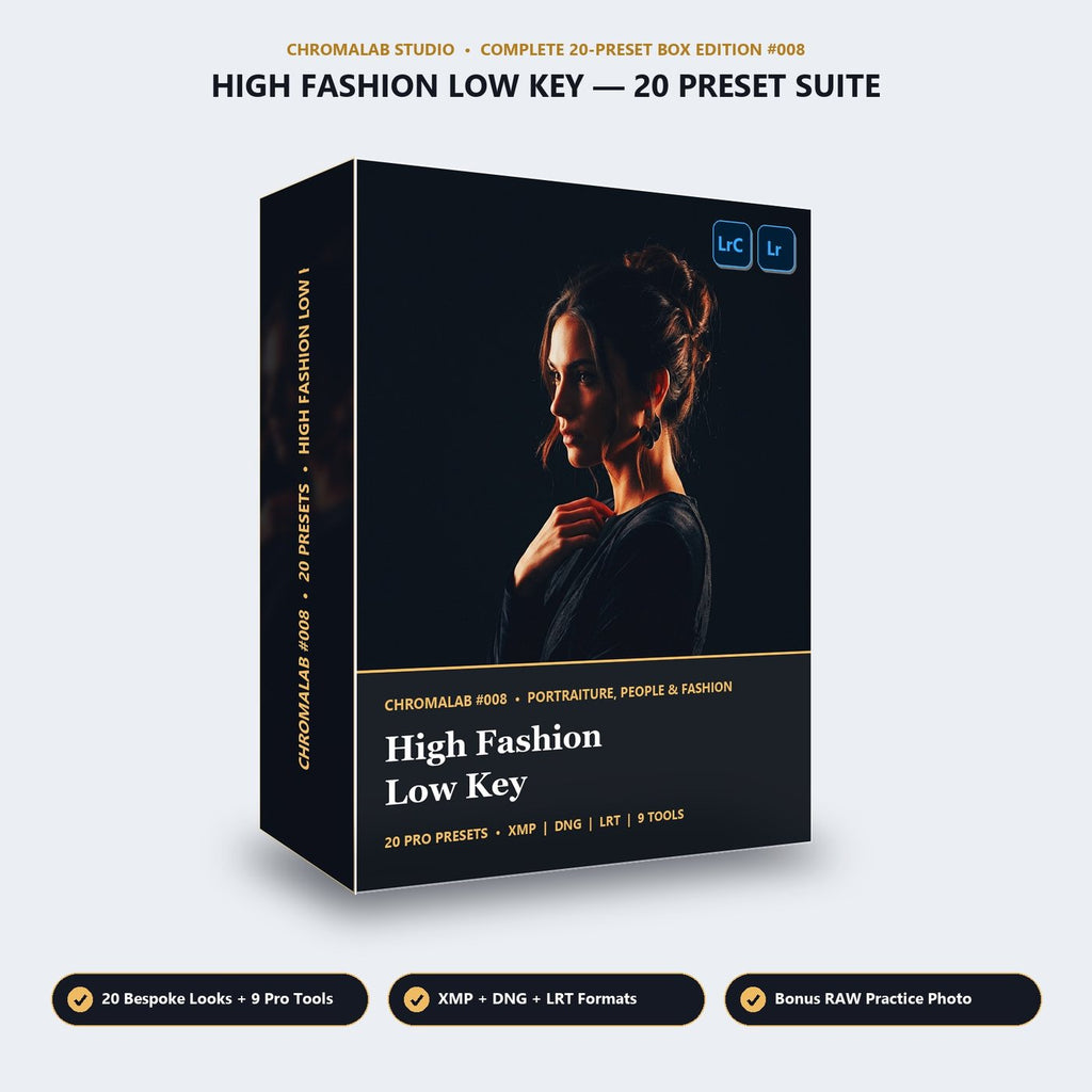 High Fashion Low Key - 3D Software Box