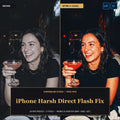 iPhone Harsh Direct Flash Fix — 20 Lightroom Presets (Mobile & Desktop) - Cover