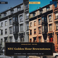 NYC Golden Hour Brownstones — 20 Lightroom Presets (Mobile & Desktop) - Cover