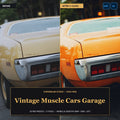 Vintage Muscle Cars Garage — 20 Lightroom Presets (Mobile & Desktop) - Cover