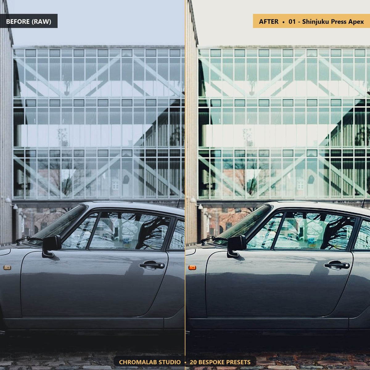 Fujifilm Classic Chrome - Before & After Split