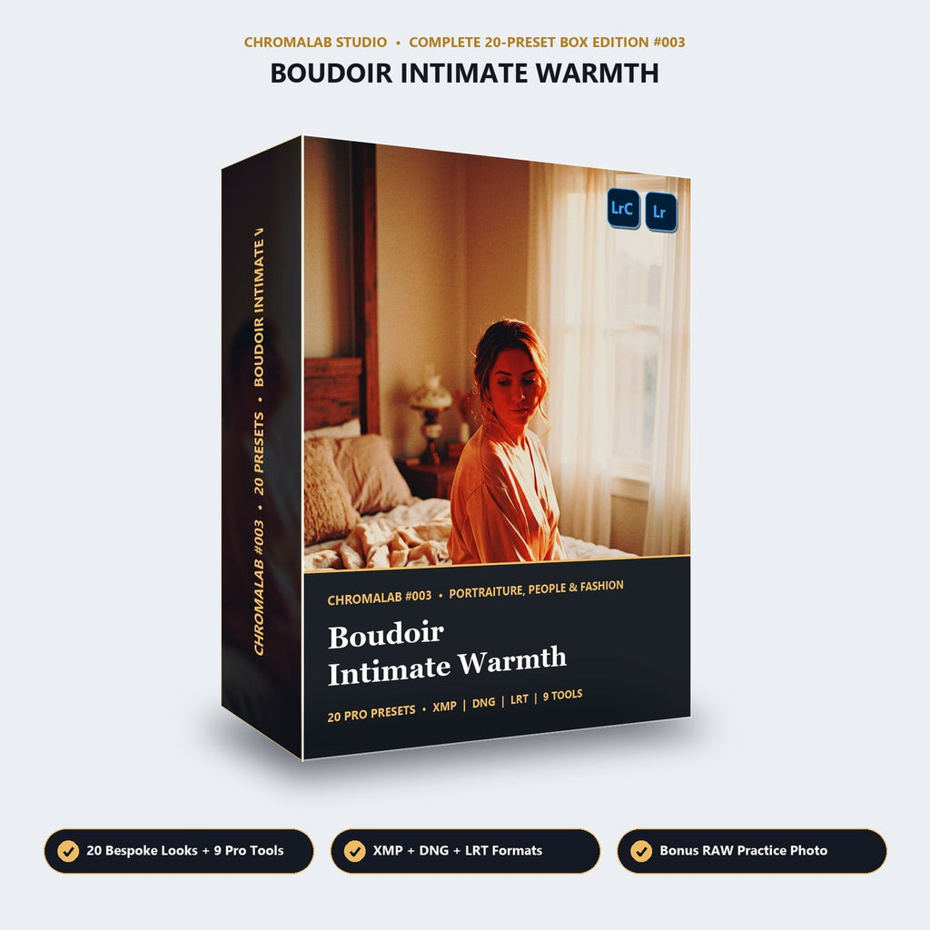 Boudoir Intimate Warmth - 3D Software Box