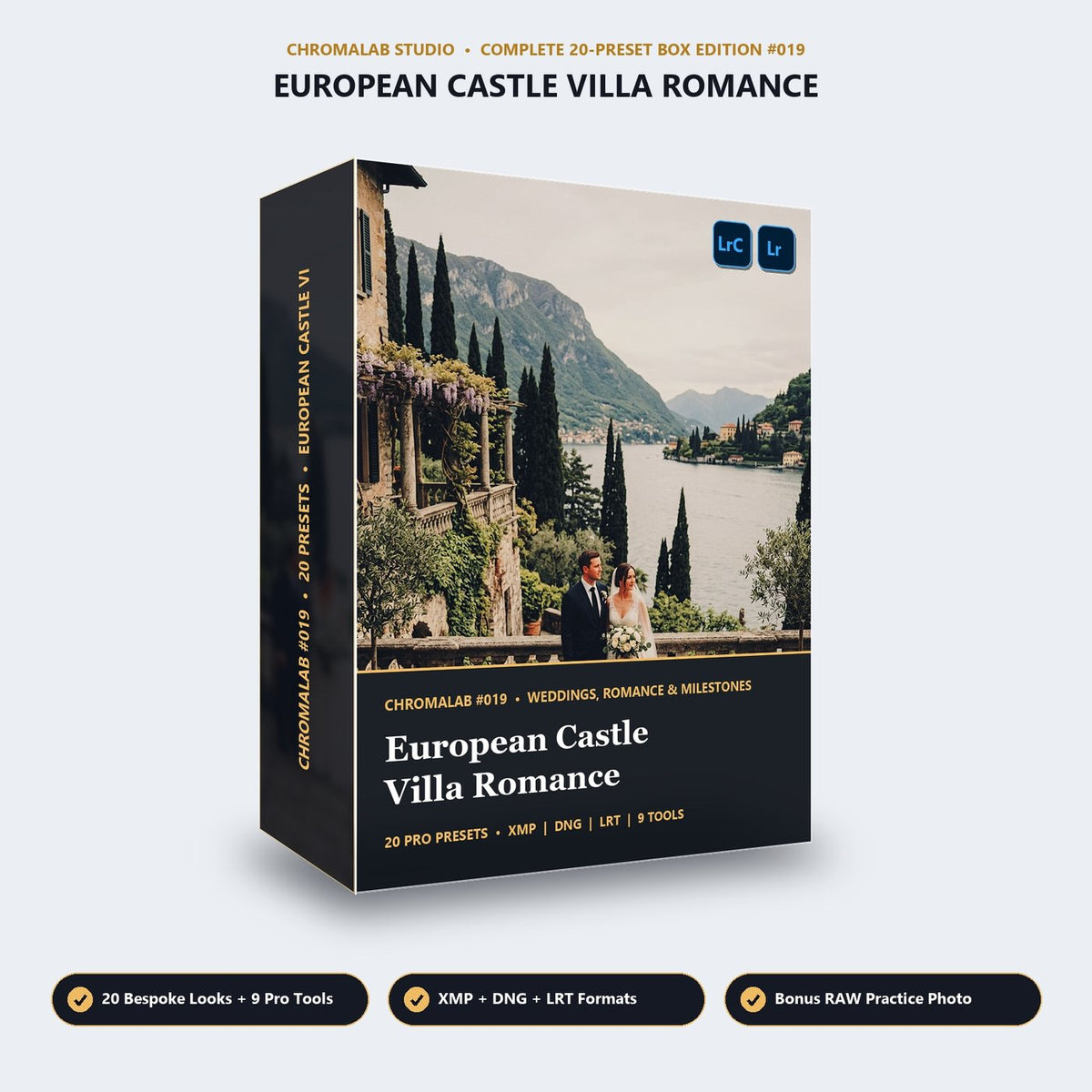 European Castle Villa Romance - 3D Software Box