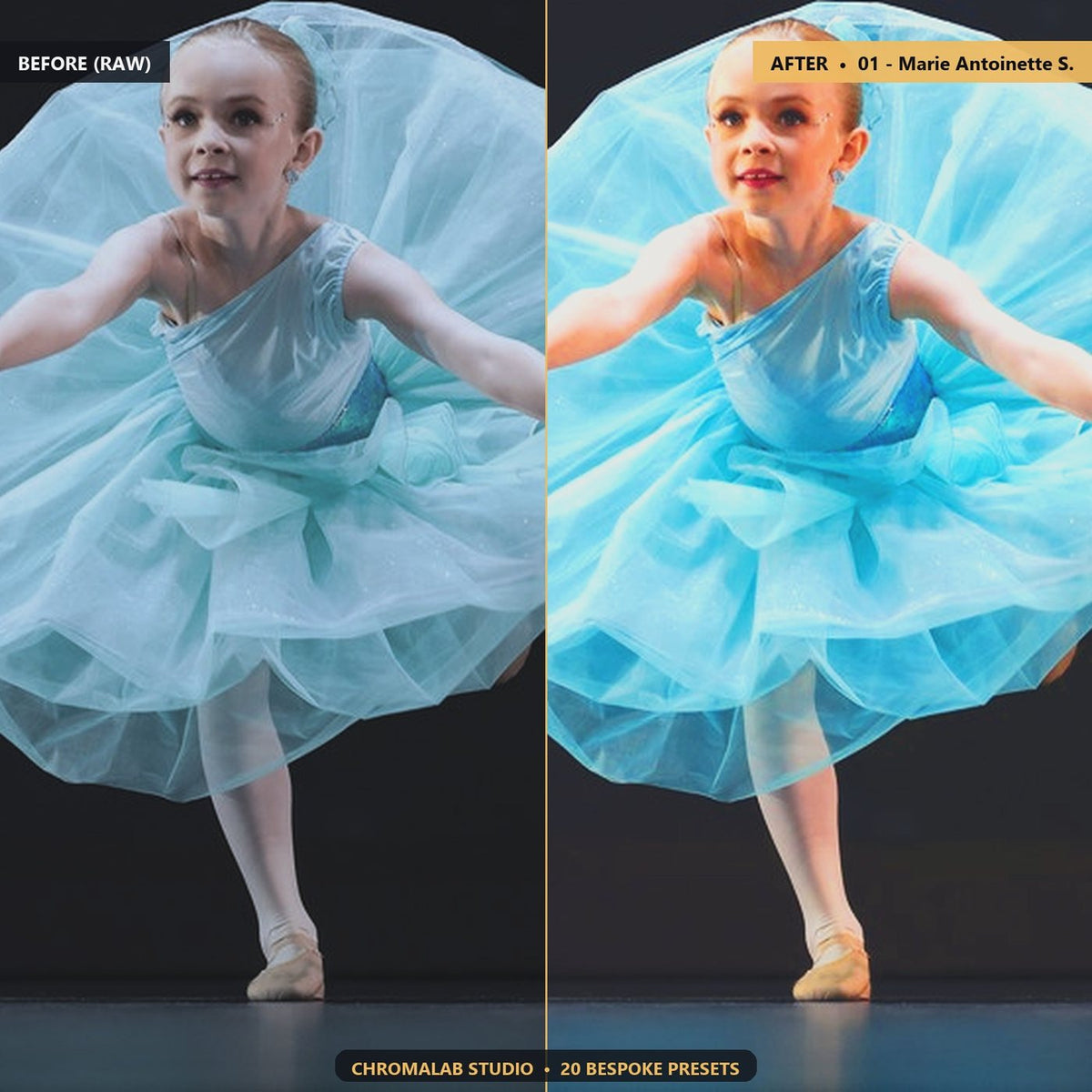 Coquette Balletcore Soft - Before & After Split