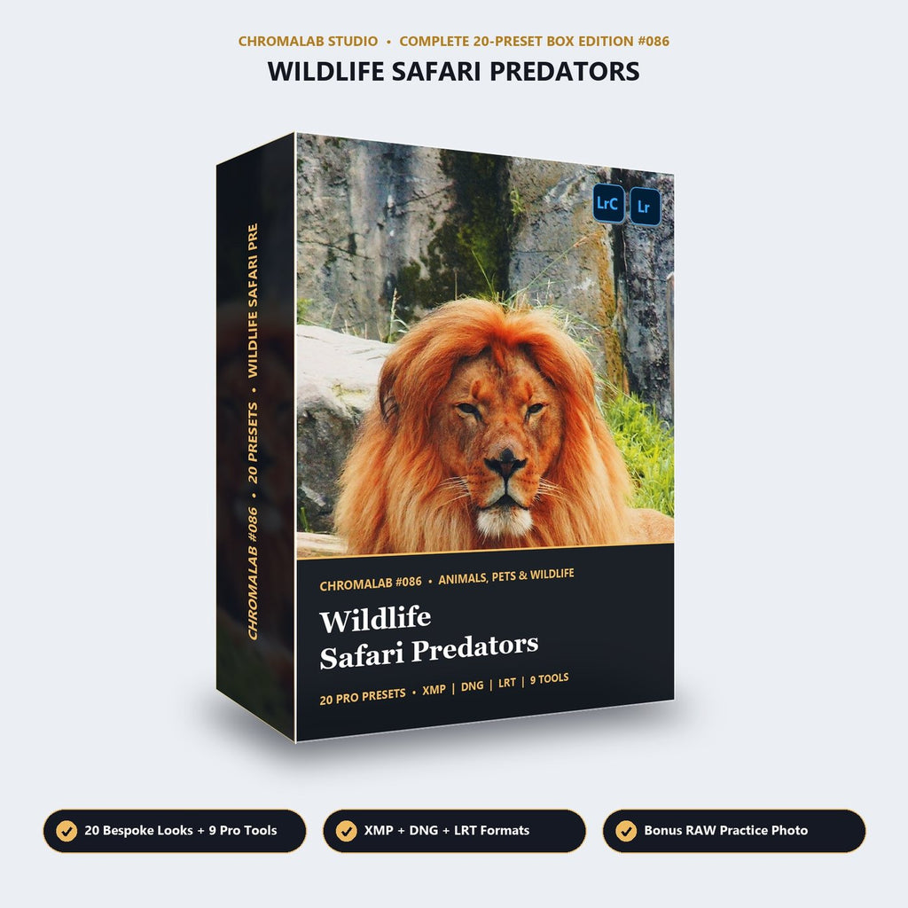 Wildlife Safari Predators - 3D Software Box