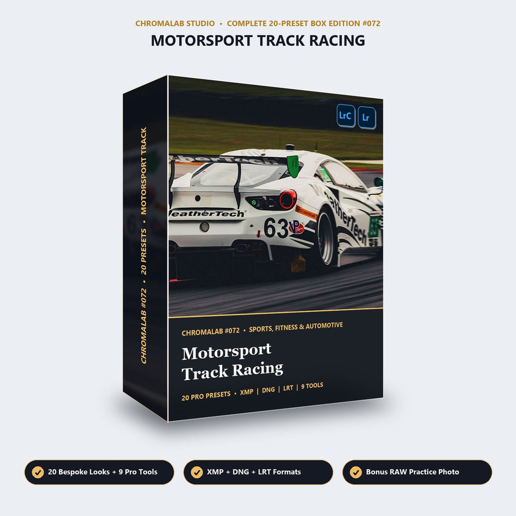 Motorsport Track Racing - 3D Software Box
