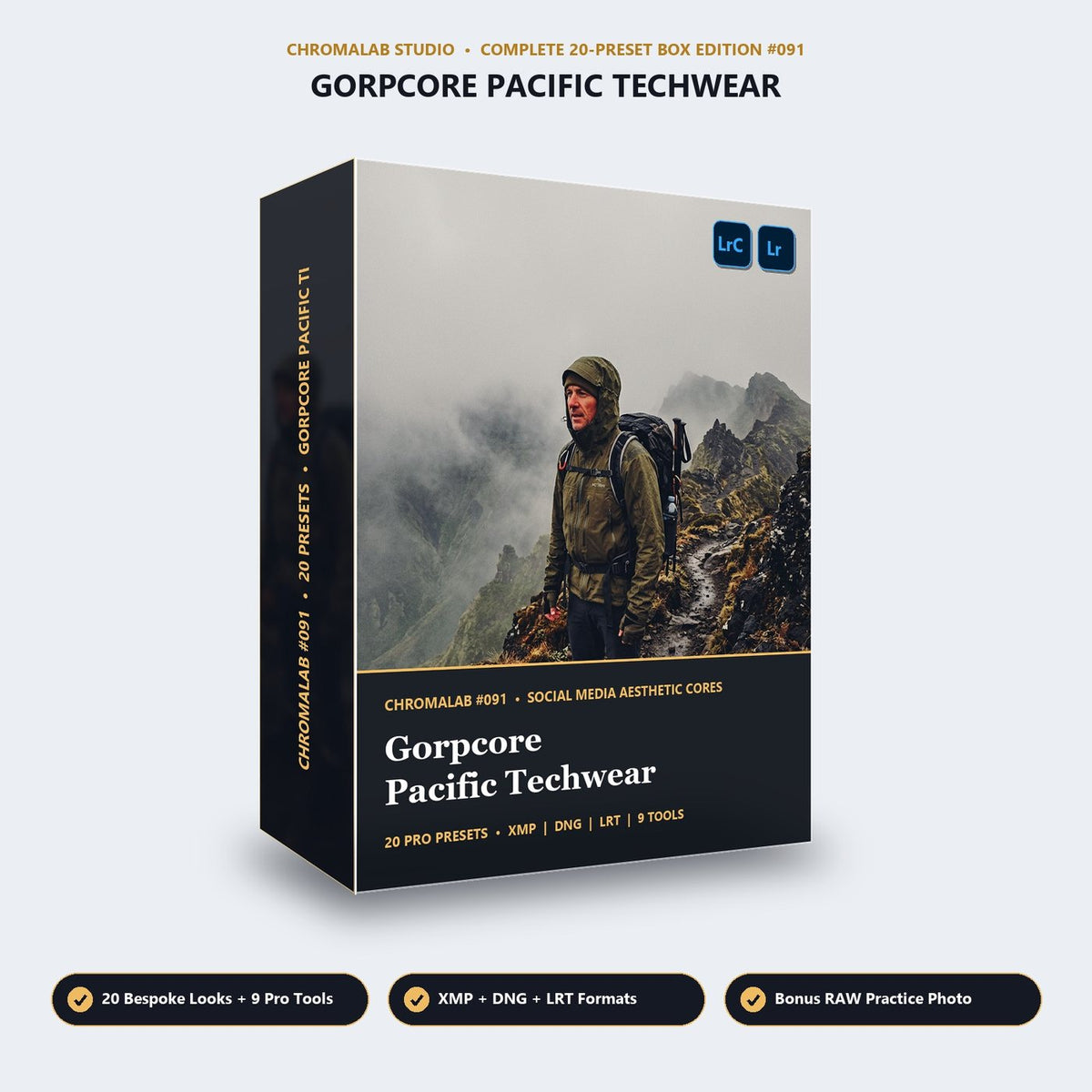Gorpcore Pacific Techwear - 3D Software Box